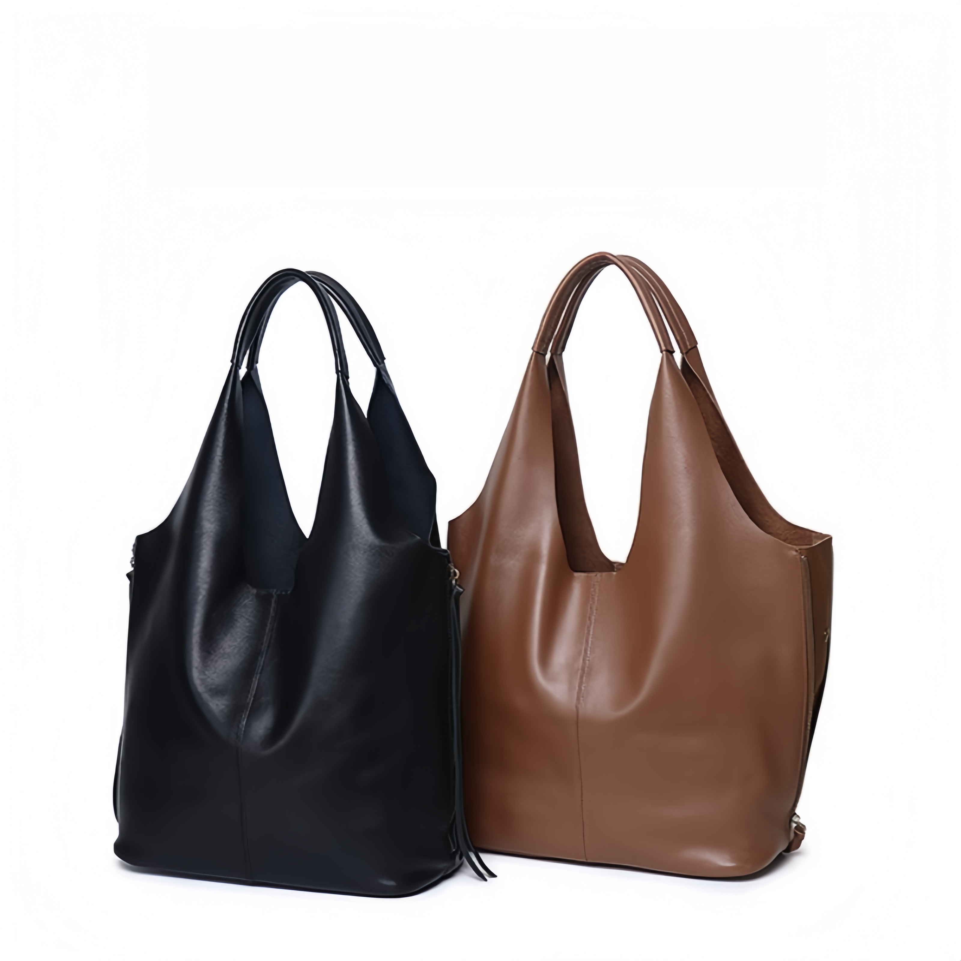 Luxury Bag Collection - Luxury Cowhide Leather Women Tote Bag,