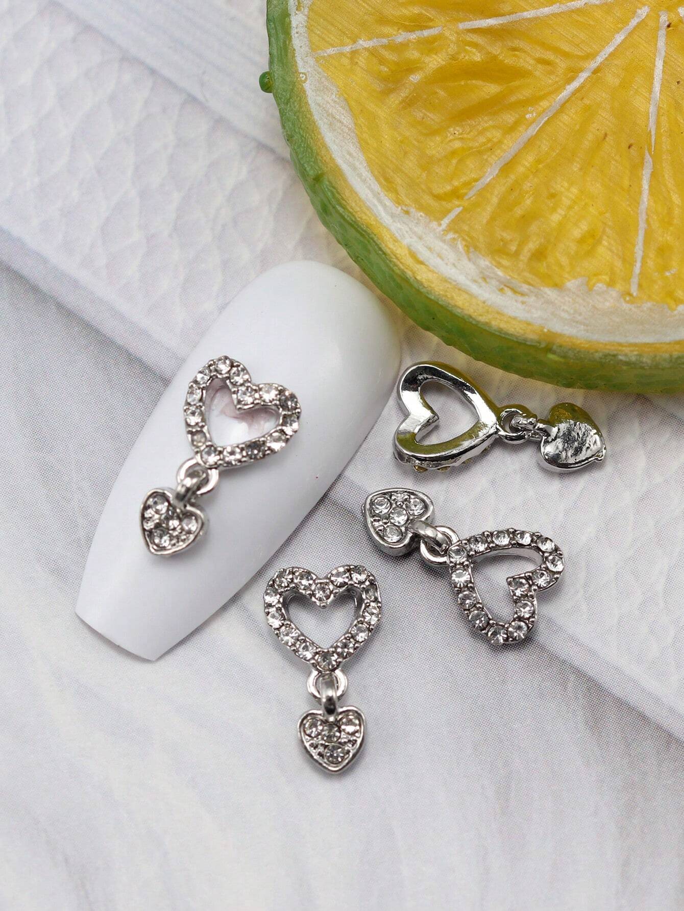 Luxury Bags And Shoes - 10pcs Y2K Style Nail Art Nail