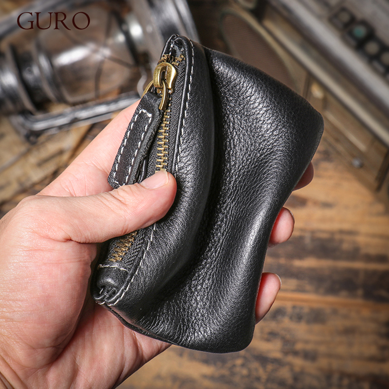 Luxury Bags Consignment - GURO Luxury Genuine Leather Mini Coin