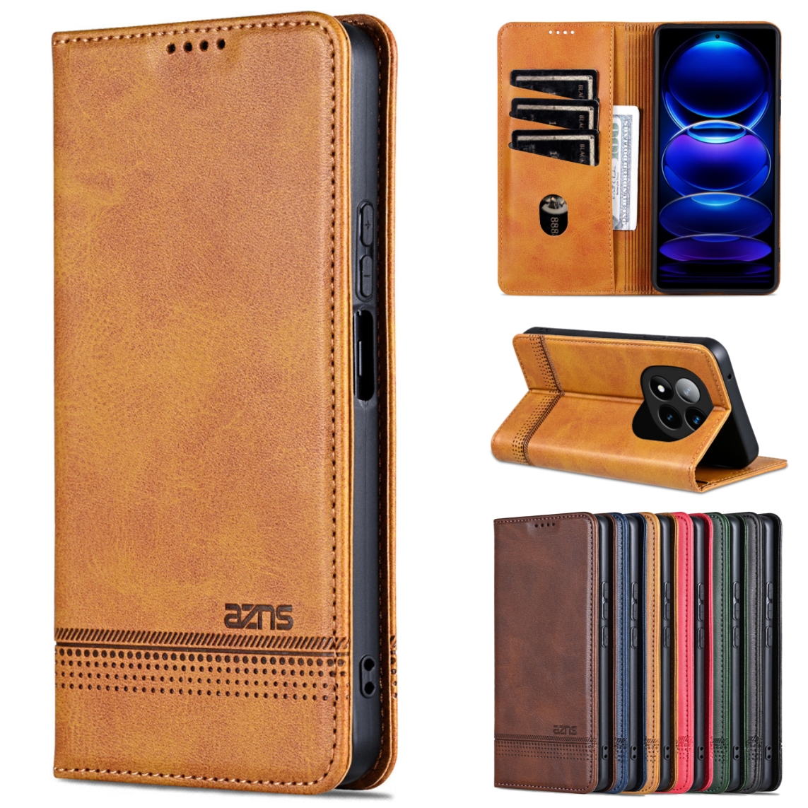 Luxurious Bag - Luxury Magnetic Flip Leather Phone Case