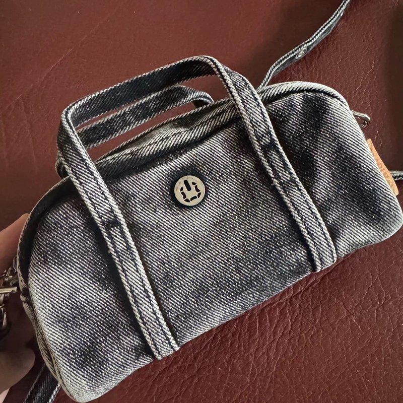 Luxury Bags In China - Korean Casual Mini Denim Box Bags