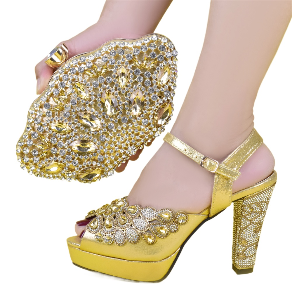 Luxury Bags And Shoes - Fashion Italian Shoe and Bag Set
