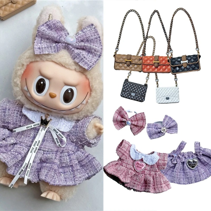 15 17cm For Labubu Doll Adorab - Luxury Bags And Shoes ulasan dan harga