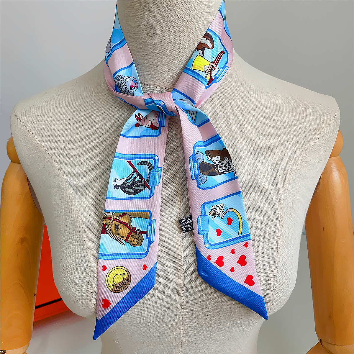 Brand Design Twill 100% Silk S - Luxury Bags In China ulasan dan harga