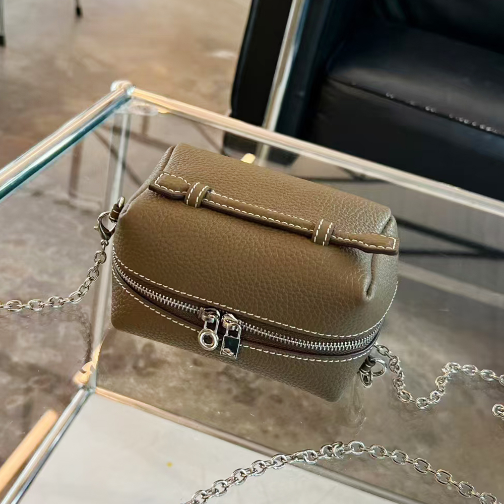 Genuine Leather Mini Women Cro - Luxury Bags Consignment ulasan dan harga