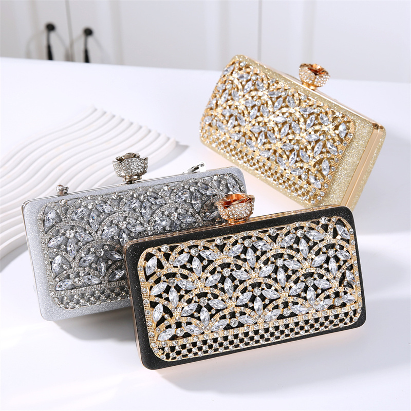 Luxury Diamond Metal Frame Eve - Luxury Bags In Dubai ulasan dan harga