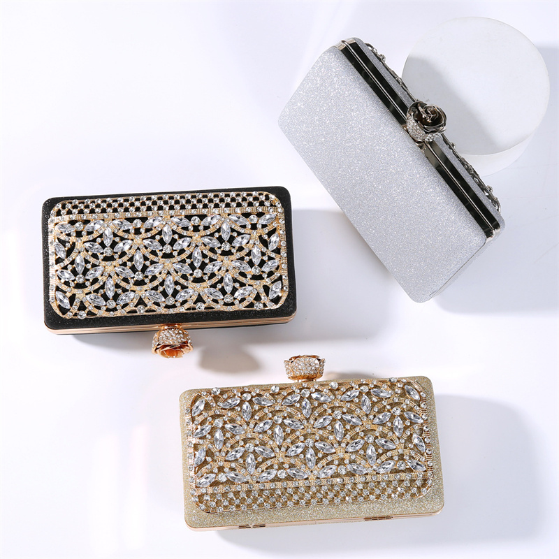Luxury Diamond Metal Frame Eve - Luxury Bags In Dubai ulasan dan harga