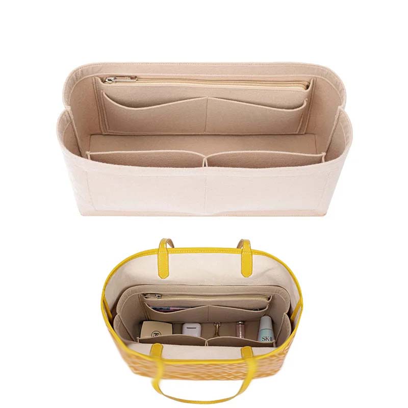 Felt Insert Bag Cosmetic Organ - Luxury Bags Consignment ulasan dan harga
