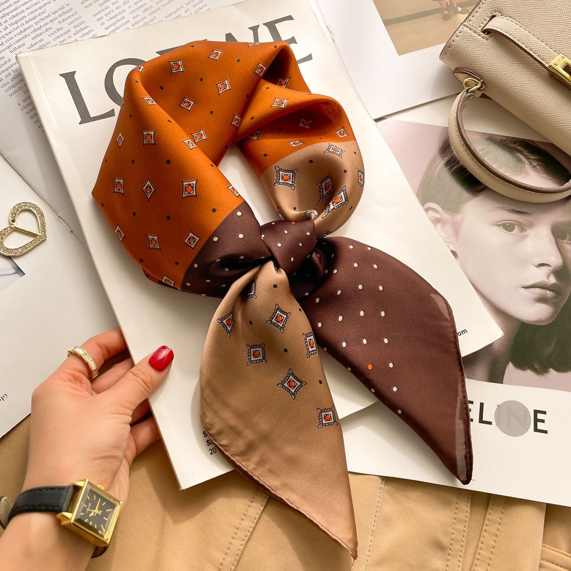 2025 Luxury Fashion Print 70*7 - Luxury Bags For Summer ulasan dan harga