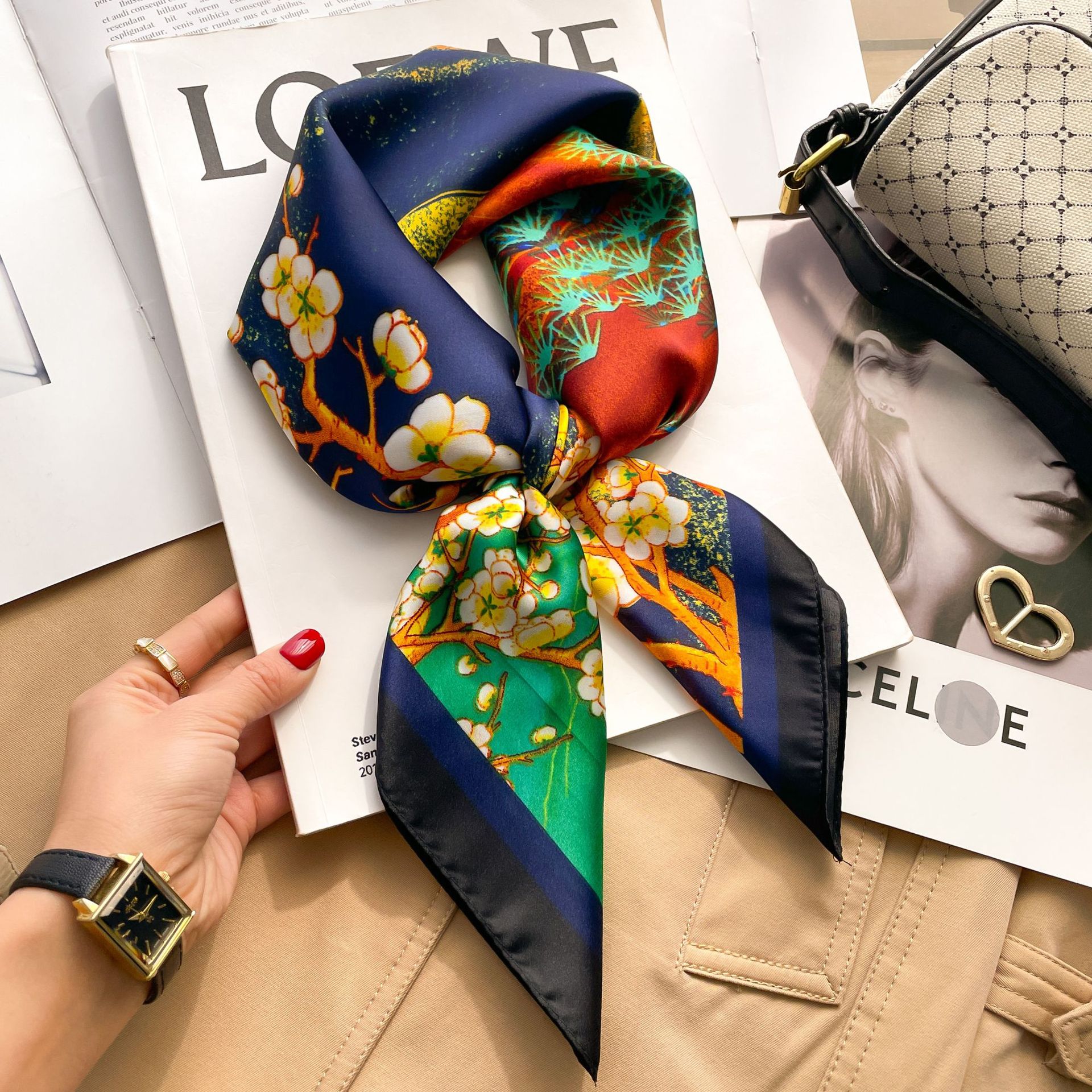 2025 Luxury Fashion Print 70*7 - Luxury Bags For Summer ulasan dan harga