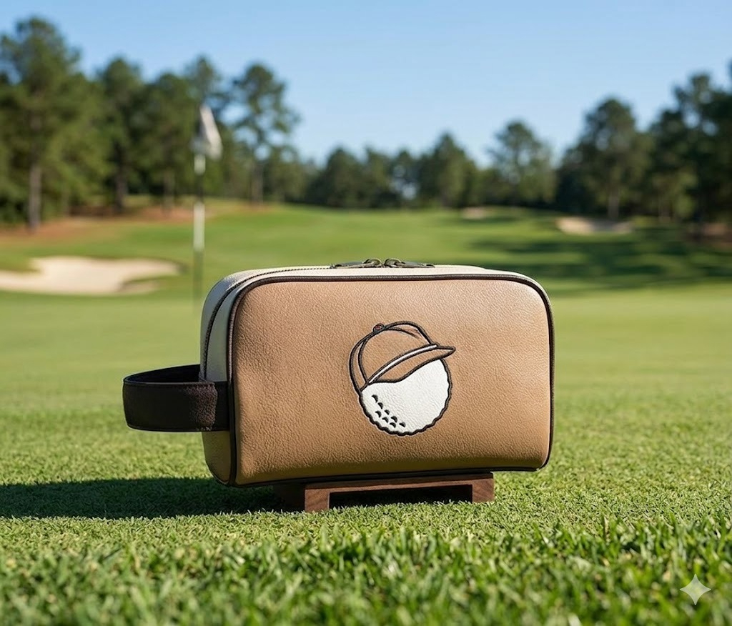 Premium Double Layer Golf Pouc - Luxury Bags Consignment ulasan dan harga