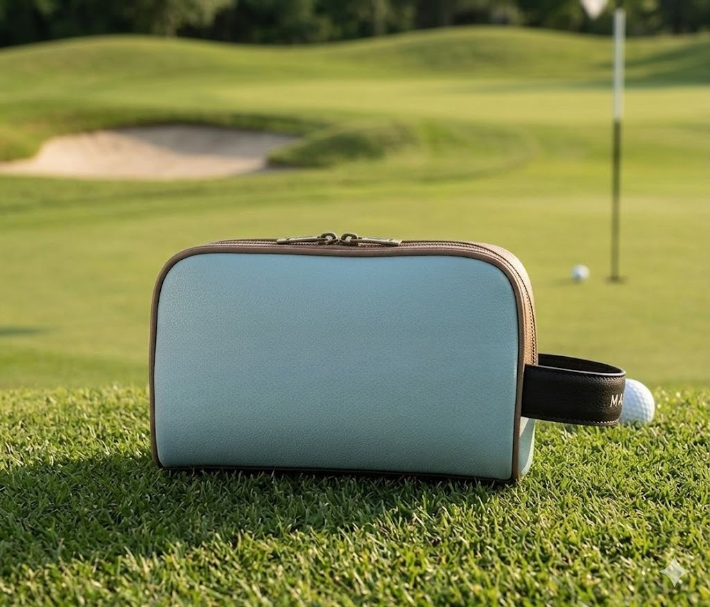 Premium Double Layer Golf Pouc - Luxury Bags Consignment ulasan dan harga