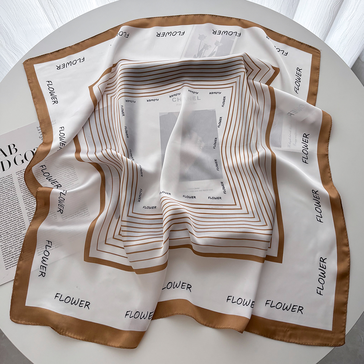 Luxury Print Scarf For Women E - Luxury Bags For Summer ulasan dan harga