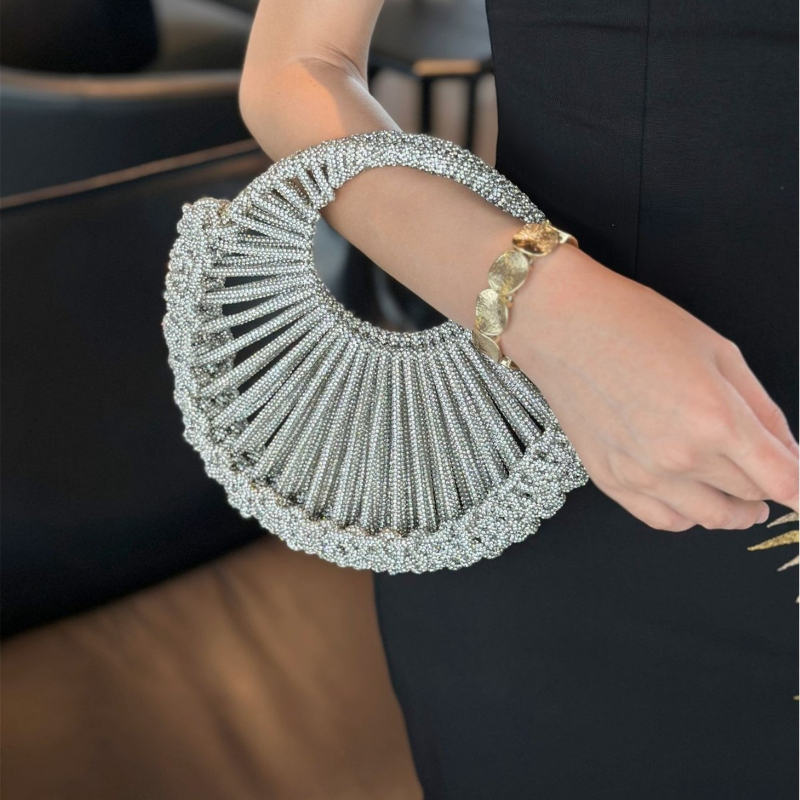 Shiny Clutch Evening Bag Femal - Luxury Bag Collection ulasan dan harga