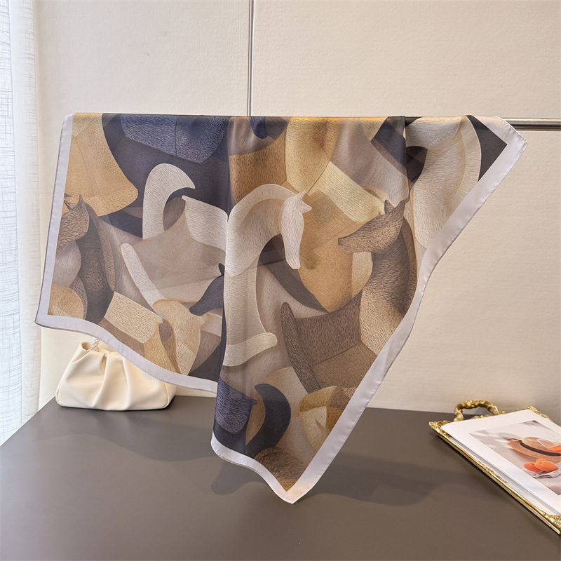 70cm Luxury Silk Square Scarf  - Luxury Bags For Summer ulasan dan harga