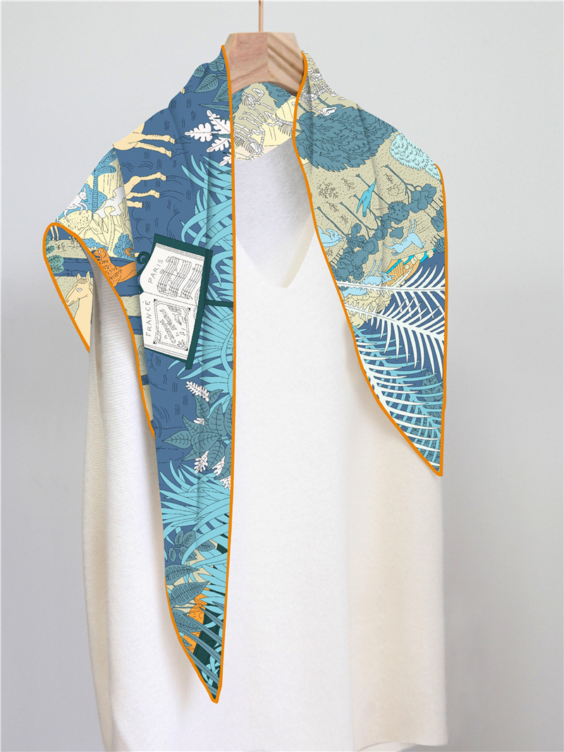Triangle Twill Scarf Luxury Wo - Luxury Bags Hong Kong ulasan dan harga