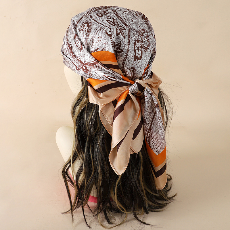 Luxury Women Silk Square Scarf - Luxury Bags In China ulasan dan harga