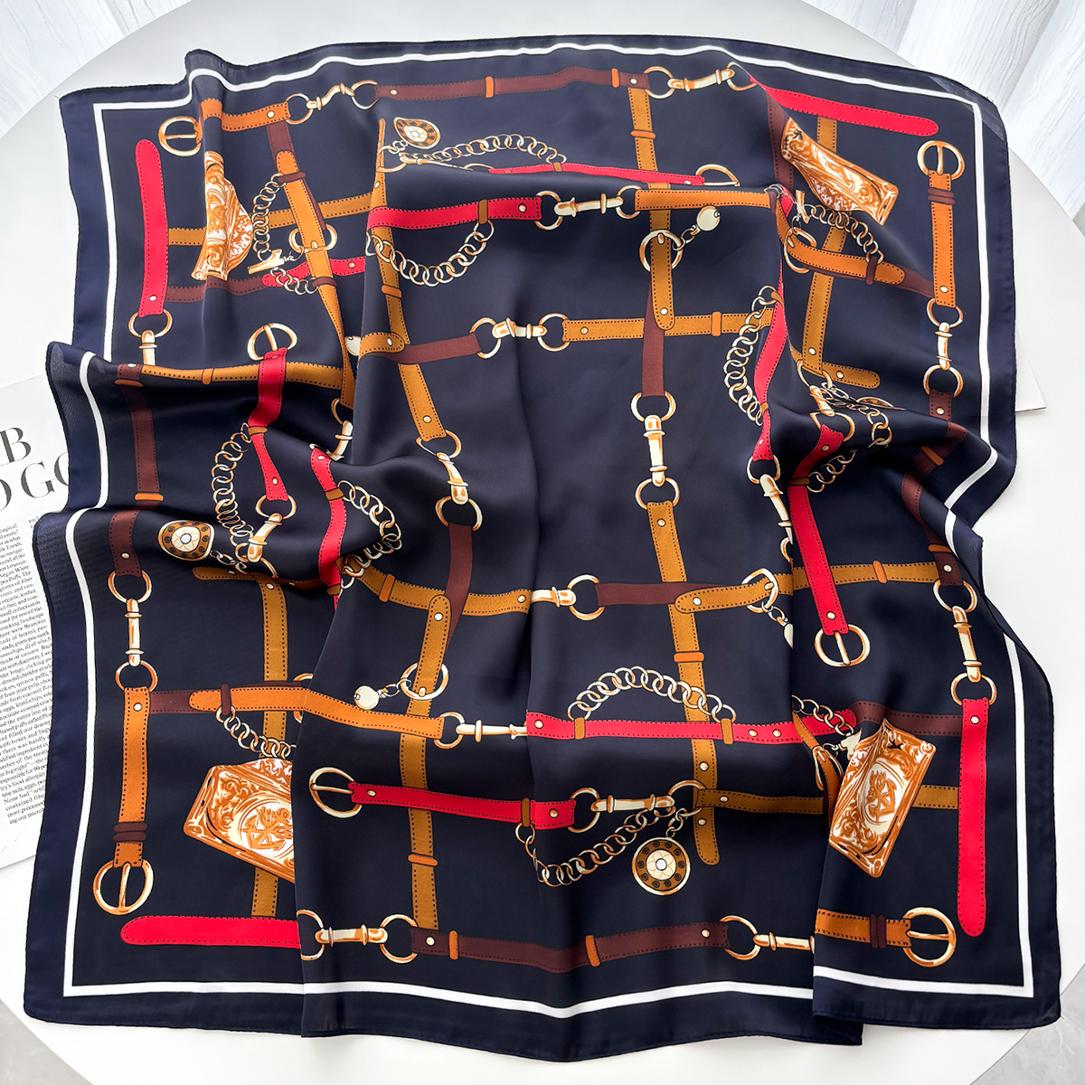 Luxury 70*70cm Square Scarf fo - Luxury Bags For Summer ulasan dan harga