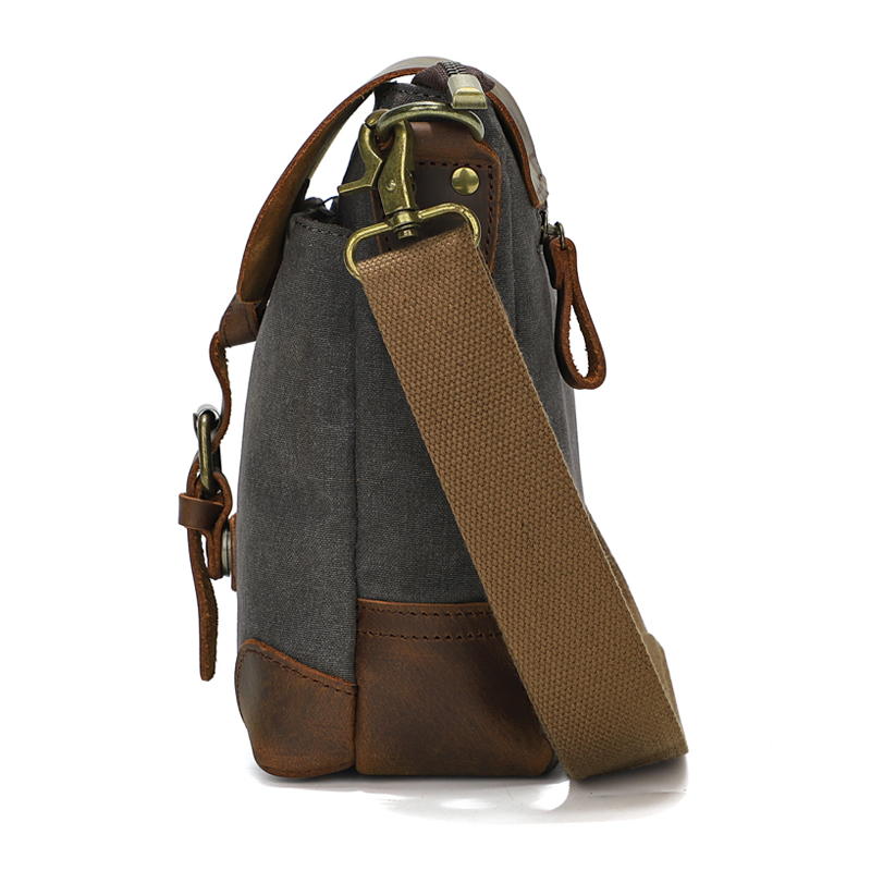 Retro Canvas Small Shoulder Ba - Luxury Bags Consignment ulasan dan harga