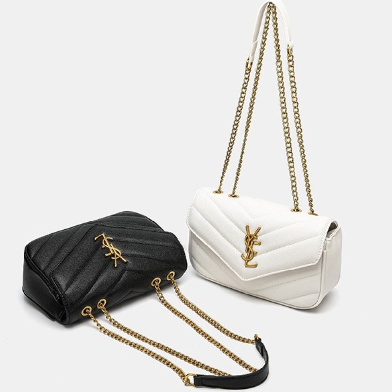 YSEChain bag, small square bag - Luxury Bags Tory Burch ulasan dan harga