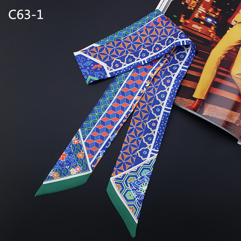 New Geometric Floral Print Sil - Luxury Bags In China ulasan dan harga