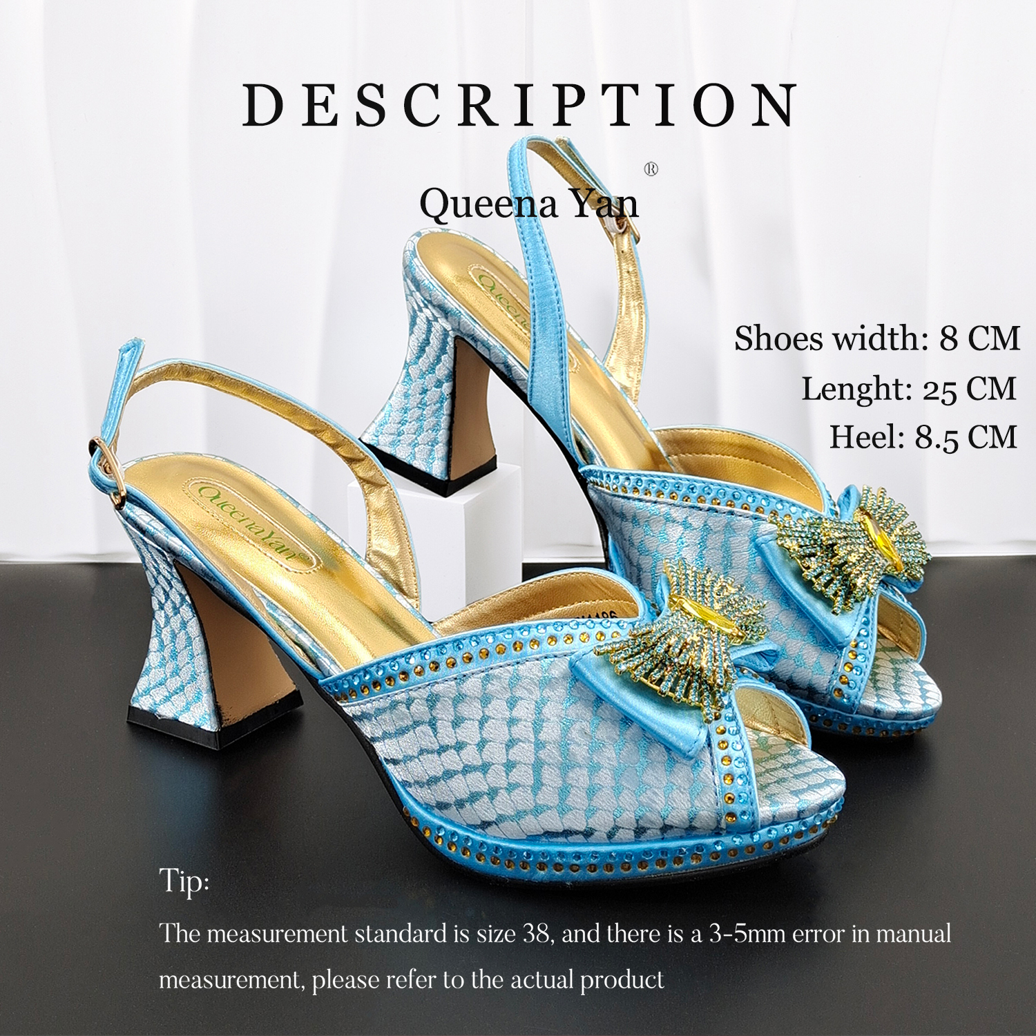 QueenaYan Hot Selling Sky Blue - Luxury Bags And Shoes ulasan dan harga