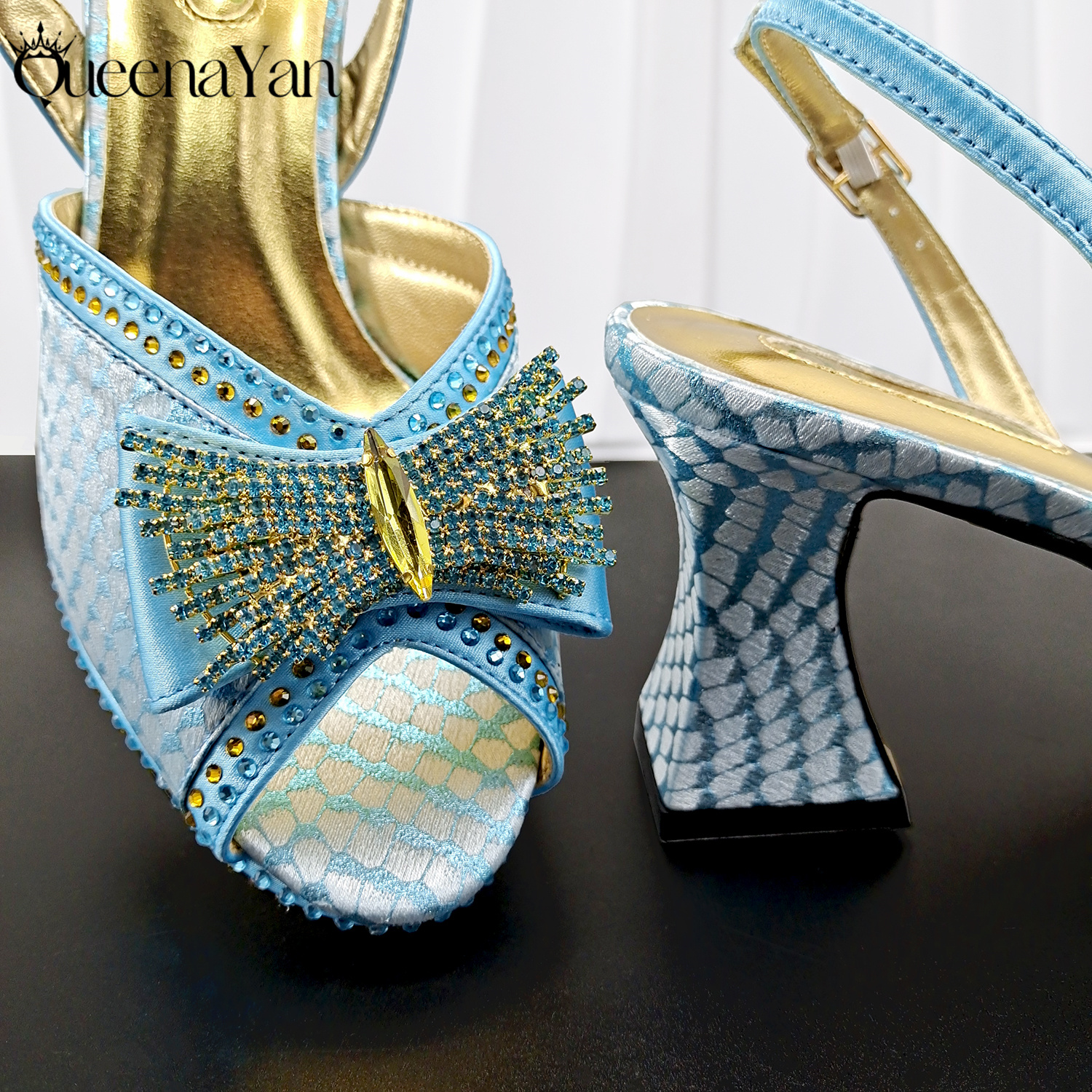 QueenaYan Hot Selling Sky Blue - Luxury Bags And Shoes ulasan dan harga