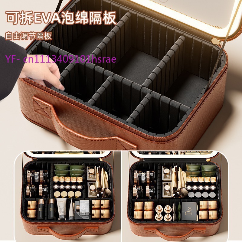Luxury Makeup Bag with LED Lig - Luxurious Bag ulasan dan harga