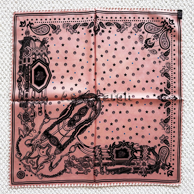 Double Faced Print Small Silk  - Luxury Bags Hong Kong ulasan dan harga