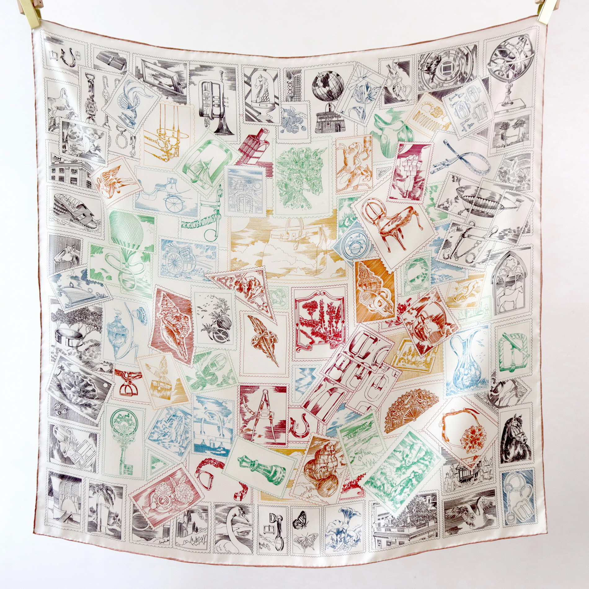 90CM Silk Scarf Luxury Twill B - Luxury Bags Hong Kong ulasan dan harga