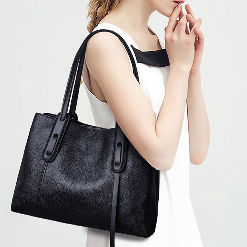 Genuine Leather Tote Bag Luxur - Luxury Bag Collection ulasan dan harga