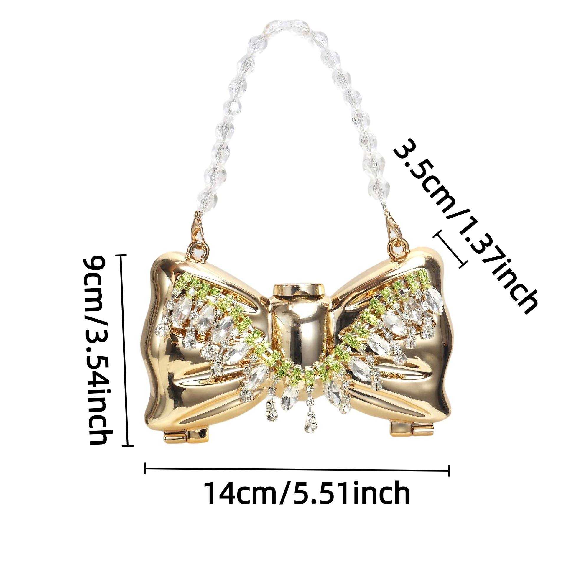 Luxury Fashion Metal Mini Hand - Luxury Bags In China ulasan dan harga